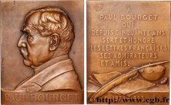 TROISIÈME RÉPUBLIQUE Plaquette, Paul Bourget