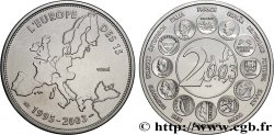 QUINTA REPUBBLICA FRANCESE Médaille, Essai, l’Europe des 15