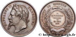 SECOND EMPIRE Médaille, Société de secours mutuels de Saint Cristoly