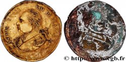 LUIS XVIII Médaille, Louis XVIII, tirage uniface