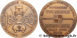 TROISIÈME RÉPUBLIQUE Médaille, Centenaire du service vicinal