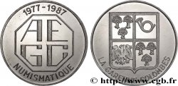 QUINTA REPUBLICA FRANCESA Médaille, 10e anniversaire de l’association numismatique de la Garenne-Colombe