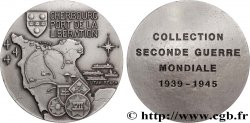 QUINTA REPUBLICA FRANCESA Médaille, Collection seconde guerre mondiale, Cherbourg