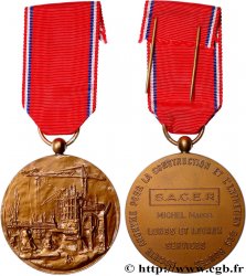 FUNFTE FRANZOSISCHE REPUBLIK Médaille, Société anonyme pour la construction et l’entretien des routes