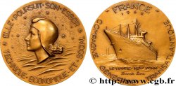 CINQUIÈME RÉPUBLIQUE Médaille, Paquebot France