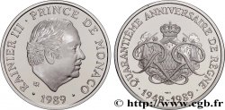 MONACO Médaille, Rainier III, 40e anniversaire de règne SC
