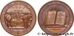 SECOND EMPIRE Médaille, Troisième jubilé séculaire de l’église réformée de France