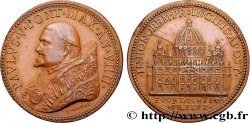ITALIE - ÉTATS DU PAPE - PAUL V (Camille Borghèse) Médaille, Achèvement de la basilique vaticane