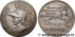 INSURANCES Médaille, PATRIE, Compagnie d’assurances contre l’incendie, La France