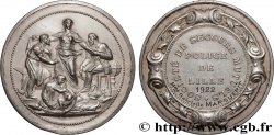 DRITTE FRANZOSISCHE REPUBLIK Médaille, Société de secours mutuels, Police de Lille