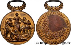 TROISIÈME RÉPUBLIQUE Médaille, Société de la dotation de la jeunesse de France