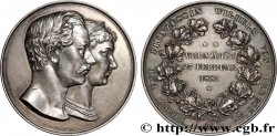 ALLEMAGNE - ROYAUME DE PRUSSE - GUILLAUME II Médaille, Mariage de Guillaume II, dernier empereur du IIe Reich, et Augusta Victoria de Schleswig-Holstein-Sonderburg-Augustenburg TTB/TTB+