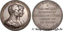 GERMANY - KINGDOM OF PRUSSIA - WILLIAM II Médaille, Noces d’argent de Guillaume II et Augusta-Victoria