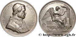 ITALIE - ÉTATS DU PAPE - PIE IX (Jean-Marie Mastai Ferretti) Médaille, Arrivée du chemin de fer à Rome TTB+/SUP