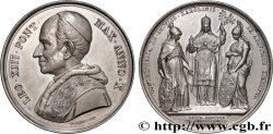 ITALIE - ÉTATS DU PAPE - LÉON XIII (Vincenzo Gioacchino Pecci) Médaille, Résolution du différend territorial sur les îles Caroline TTB/TTB+