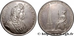 LOUIS XIV &nbsp;THE SUN KING&nbsp; Médaille, Pyramide corse élevée à Rome, frappe postérieure VZ/fVZ