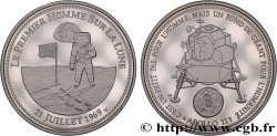 CONQUÊTE DE L&nbsp;ESPACE - EXPLORATION SPATIALE Médaille, Le premier homme sur la Lune