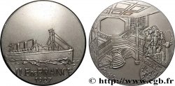 V REPUBLIC Médaille, Paquebot Ile de France