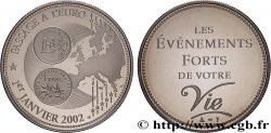 QUINTA REPUBBLICA FRANCESE Médaille, Passage à l’Euro