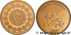V REPUBLIC Médaille, Cinquantième anniversaire de la Ve République Française, 1958-2008