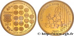 QUINTA REPUBBLICA FRANCESE Médaille, Essai, Bienvenue à l’Estonie