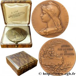 TROISIÈME RÉPUBLIQUE Médaille de récompense, offerte par la ville de Saint-Étienne