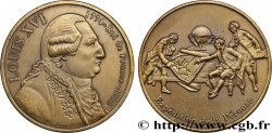 LOUIS XVI Médaille, Expédition de la Pérouse, refrappe