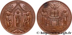 TROISIÈME RÉPUBLIQUE Médaille de Baptême, Communion et Confirmation