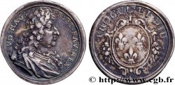 LOUIS XIV LE GRAND OU LE ROI SOLEIL Médaillette, Procul et diu