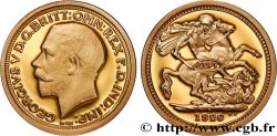 SERIE DA 1 MILIONE DI DOLLARI Médaille, Reproduction d’une monnaie, Souverain d’Australie de Georges V