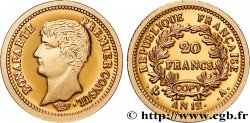 V REPUBLIC Médaille, Reproduction de monnaie, 20 Francs An 12 Premier Consul