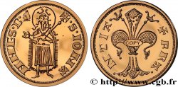 L OR DE LA FRANCE Médaille, Reproduction de monnaie, Florin d or de Jean II le Bon