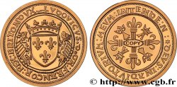 L OR DE LA FRANCE Médaille, Reproduction de monnaie, Écu d or aux porcs-épics de Louis XII