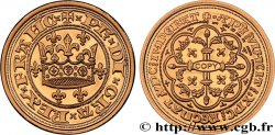 L OR DE LA FRANCE Médaille, Reproduction de monnaie, Couronne d or de Philippe VI
