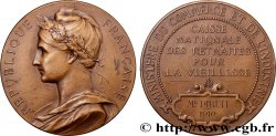 LES ASSURANCES Médaille, Caisse nationale des retraites pour la viellesse