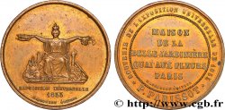 SECONDO IMPERO FRANCESE Médaille, Exposition universelle de 1855