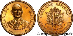 FUNFTE FRANZOSISCHE REPUBLIK Médaille, Charles de Gaulle fVZ