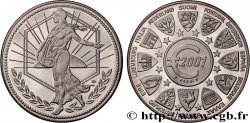 CINQUIÈME RÉPUBLIQUE Médaille, Essai Euro