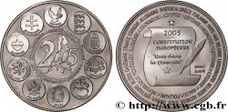 V REPUBLIC Médaille, Essai, Constitution européenne