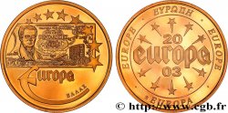V REPUBLIC Médaille, 500 Drachmes, Grèce