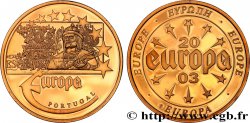 QUINTA REPUBLICA FRANCESA Médaille, Vinte Escudos, Portugal