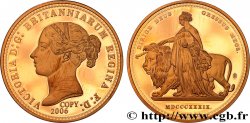 UNITED KINGDOM Médaille, 5 Pounds “Una et le lion”