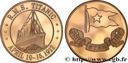 SEA AND NAVY : SHIPS AND BOATS Médaille, R.M.S. Titanic