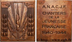 FRENCH STATE Plaquette, Chantiers de la jeunesse française XF