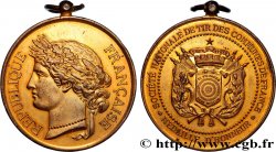 TIR ET ARQUEBUSE Médaille d’honneur, Société Nationale du Tir des communes de France