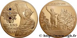 V REPUBLIC Médaille, 225e anniversaire de la Révolution Française, La Marseillaise