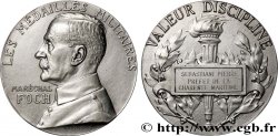 V REPUBLIC Médaille, Maréchal Foch, Valeur et discipline AU
