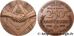 FREEMASONRY Médaille, 250e anniversaire de l’Orient de Bordeaux