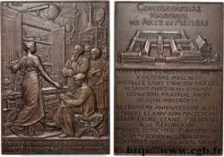 III REPUBLIC Plaque de récompense, Conservatoire National des Arts et Métiers XF