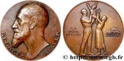 III REPUBLIC Médaille, Georges Risler, La joie du foyer XF